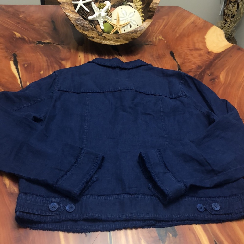 Tommy Bahama Two Palm Raw Edge Point Collar Jacket - Picture 10 of 12